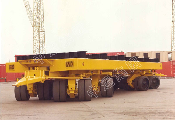 150吨重型搬运平板拖车